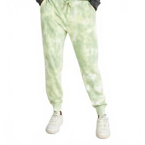 NEW RICHER POORER fleece sweatpants in green storm